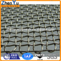 Crimped woven 304 Stainless steel square wire mesh
